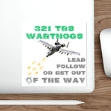321 TRS Warthogs Decal