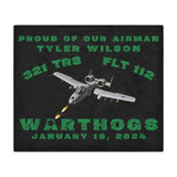 321 TRS Warthogs Blanket Banner For Lisa