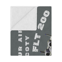 321 TRS Warthogs Blanket Banner