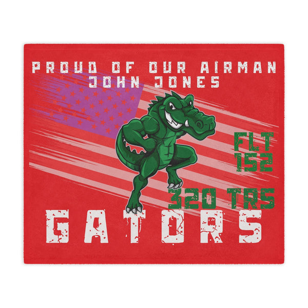 320 TRS Gators Blanket Banner