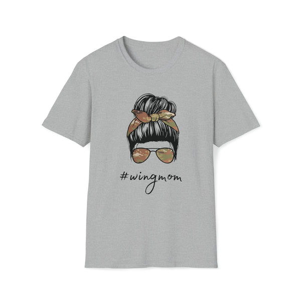 Messy Bun Camo Unisex T-shirt