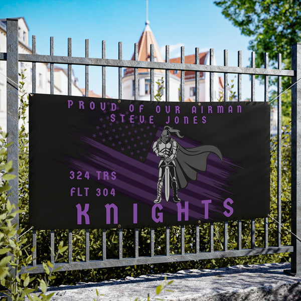 324 TRS Knights Vinyl Banner