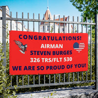 Patriotic Vinyl Banner