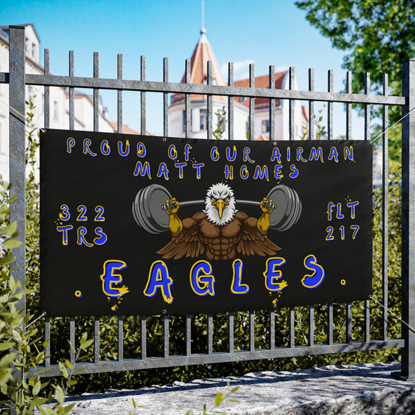 322 TRS Eagles Vinyl Banner