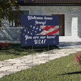 Welcome Home Yard Signs