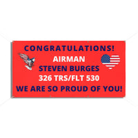 Patriotic Vinyl Banner