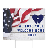 Welcome Home Yard Signs