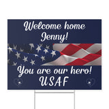 Welcome Home Yard Signs