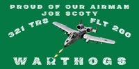 321 TRS Warthogs Vinyl Banner