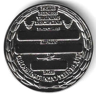 USAF BMT Graduation Engravable Challenge Coin