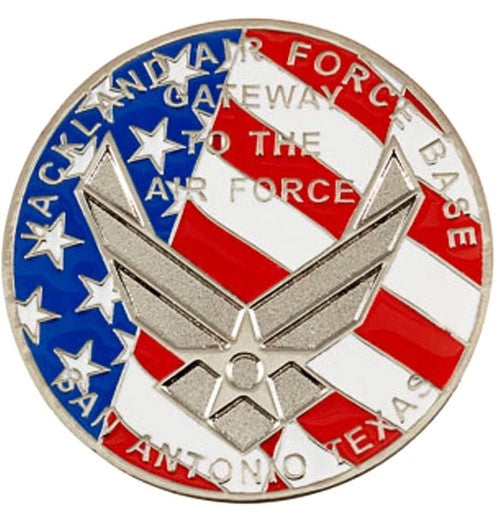 USAF BMT Graduation Engravable Challenge Coin