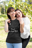 Proud Air Force Mom Ladies T-Shirt