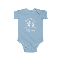 Outta My Way Space Force Baby Bodysuit