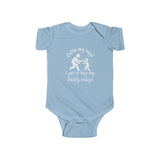 Outta My Way Space Force Baby Bodysuit