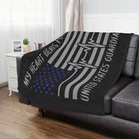 Guardian Heartbeat Throw Blanket