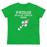Proud Space Force Mom Ladies T-shirt