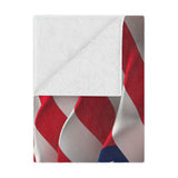 American Flag Blanket Banner