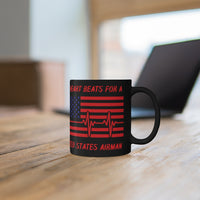 Airman Heartbeat Mug