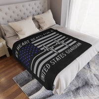 Guardian Heartbeat Throw Blanket