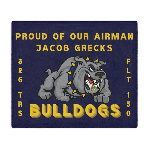 326 TRS Bulldogs Blanket Banner