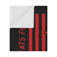 Airman Heartbeat Throw Blanket