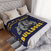 326 TRS Bulldogs Blanket Banner for Ruth