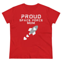 Proud Space Force Mom Ladies T-shirt