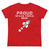 Proud Space Force Mom Ladies T-shirt