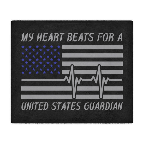 Guardian Heartbeat Throw Blanket