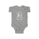 Outta My Way Space Force Baby Bodysuit