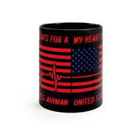 Airman Heartbeat Mug