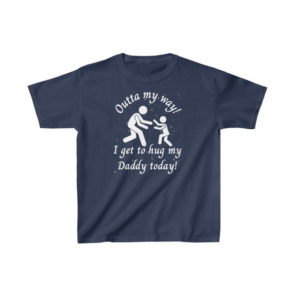 Outta My Way Space Force Kids T-shirt