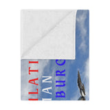 Fighter Jet Blanket Banner