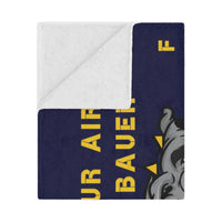 326 TRS Bulldogs Blanket Banner for Naomi