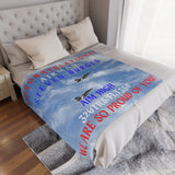 Fighter Jet Blanket Banner