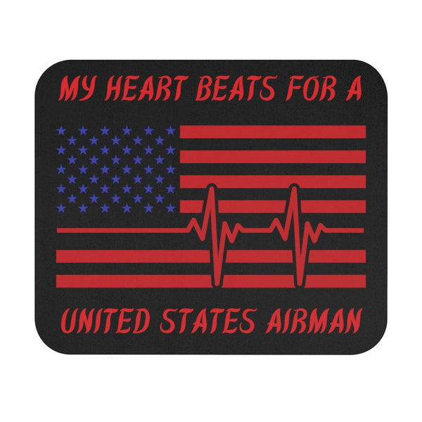 Airman Heartbeat Mousepad