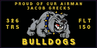 326 TRS Bulldogs Vinyl Banner