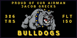 326 TRS Bulldogs Vinyl Banner