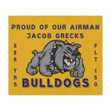 326 TRS Bulldogs Blanket Banner
