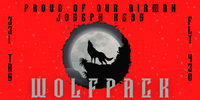 331 TRS Wolfpack Vinyl Banner