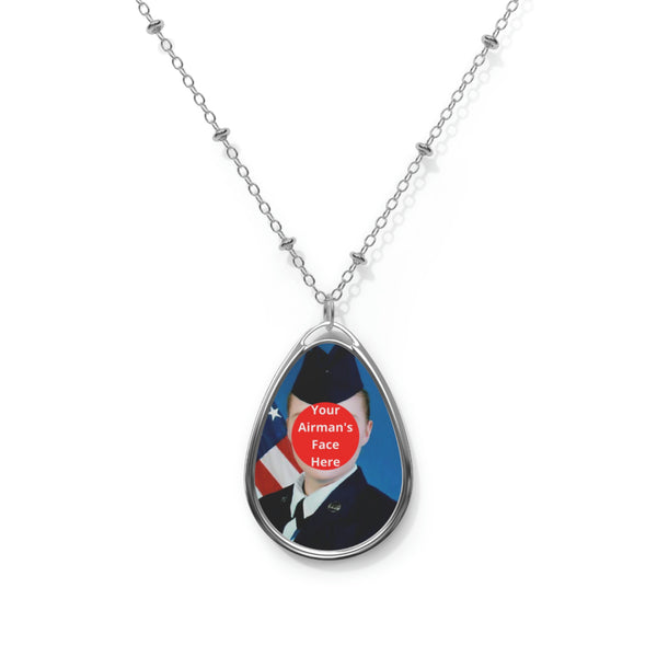 Blues Photo Pendant Necklace