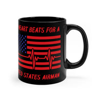 Airman Heartbeat Mug