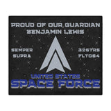 Space Force Blanket Banner for Amber