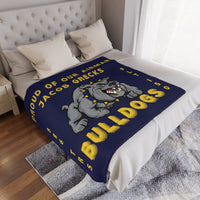326 TRS Bulldogs Blanket Banner