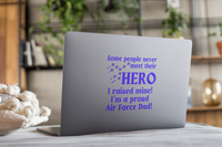 Proud Air Force Dad Decal