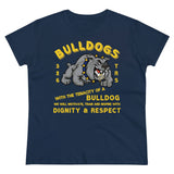 326 TRS Bulldogs ladies tshirt navy